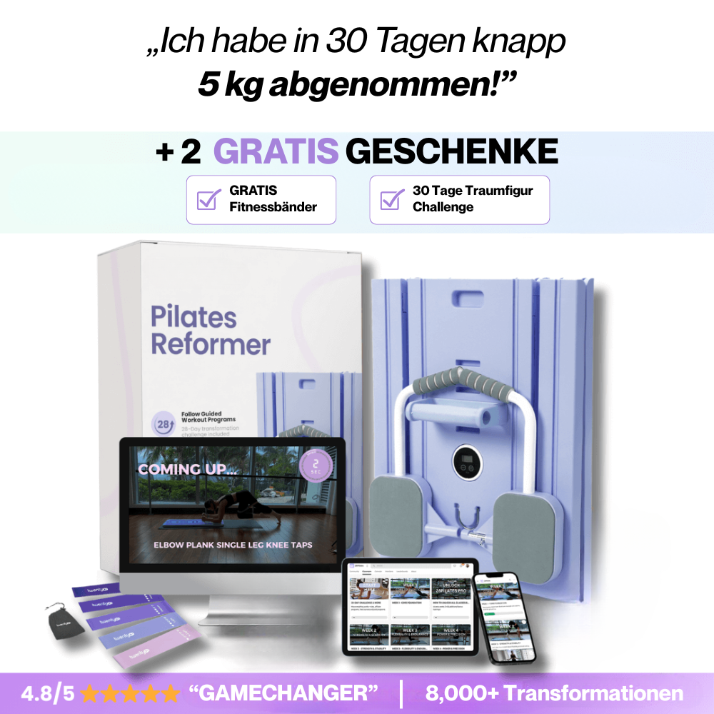 LuvaraFit™ – 30 Tage Pilates Reformer Challenge